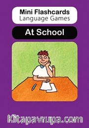 Mini Flashcards Language Games: At School (Pack of 40 Flashcards)