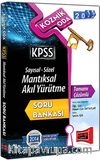 2015 KPSS Kozmik Oda Sayısal-Sözel Mantıksal Akıl Yürütme Tamamı Çözümlü Soru Bankası