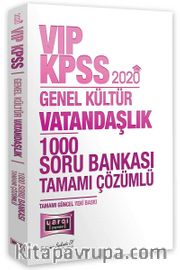2020 KPSS VIP Vatandaşlık Tamamı Çözümlü 1000 Soru Bankası