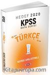 2020 KPSS Türkçe Konu Anlatımlı