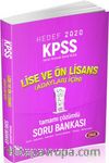 2020 KPSS Lise ve Ön Lisans Tek Kitap Tamamı Çözümlü Soru Bankası