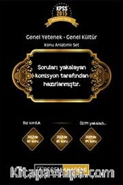 2015 KPSS Genel Yetenek Genel Kültür Konu Anlatımlı Modüler Set (7 Kitap)