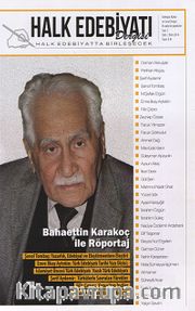 Halk Edebiyatı Dergisi Sayı:2 Eylül-Ekim 2014