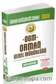 OGM Orman Genel Müdürlüğü Unvan Değişikliği Sınavı Konu Anlatımlı