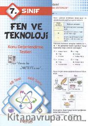7. Sınıf Fen ve Teknoloji Konu Değerlendirme Testleri