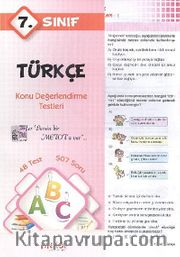7. Sınıf Türkçe Konu Değerlendirme Testleri