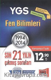 YGS Fen Bilimleri Son 21 Yılın Çıkmış Soruları