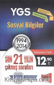 YGS Sosyal Bilgiler Son 21 Yılın Çıkmış Soruları