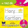 Yaz-Sil Harf Kartları
