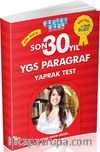 2015 Son 30 Yıl YGS Paragraf Yaprak Test