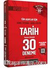 2020 KPSS Genel Yetenek - Genel Kültür Tarih 30 Deneme