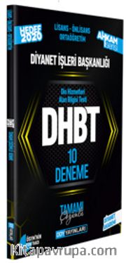2020 DHBT AHKAM SERİSİ Tüm Adaylar Tamamı Çözümlü 10 Deneme