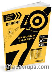 7. Sınıf 40 Din Kültürü ve Ahlak Bilgisi Deneme