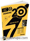 7. Sınıf Fen Bilimleri 20 Deneme