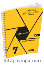 7. Sınıf Fen Bilimleri Özet Konu Anlatımı Etkinlik Kitabı