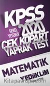 2020 KPSS Genel Yetenek Matematik Çek Kopart Yaprak Test