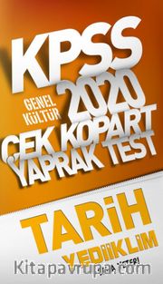 2020 KPSS Genel Kültür Tarih Çek Kopart Yaprak Test