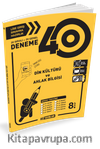 8. Sınıf Din Kültürü ve Ahlak Bilgisi 40 Deneme