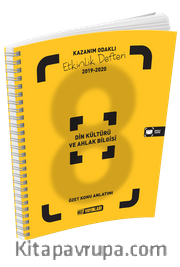 8. Sınıf Din Kültürü ve Ahlak Bilgisi Özet Konu Anlatımı Etkinlik Defteri