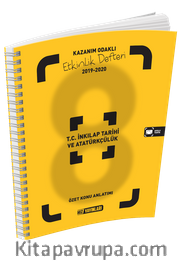 8. Sınıf T.C. İnkılap Tarihi ve Atatürkçülük Özet Konu Anlatımı Etkinlik Kitabı