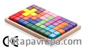 Montessori Ahşap Zeka Oyunları / w-3D Tetris