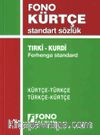 Kürtçe-Türkçe Türkçe-Kürtçe Standart Sözlük