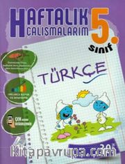 5.Sınıf Türkçe Haftalık Çalışmalarım 30 Hafta  