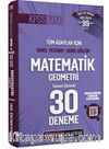 2020 KPSS Genel Yetenek Genel Kültür Matematik - Geometri 30 Deneme