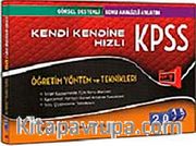 2015 KPSS Kendi Kendine Hızlı Öğretim Yöntem ve Teknikleri Görsel Destekli Konu Anazlili Anlatım