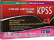 2015 KPSS Kendi Kendine Hızlı Program Geliştirme Görsel Destekli Konu Analizli Anlatım