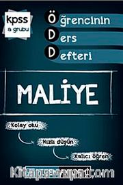 2015 KPSS A Maliye Öğrencinin Ders Defteri