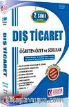 AÖF 2. Sınıf Güz Dönemi (3. Yarıyıl) Dış Ticaret Öğreten Özet ve Sorular (AF-123-DTC)