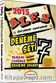 2015 ALES Sözel Yetenek-Sayısal Yetenek Tamamı Çözümlü 7 Deneme Seti