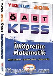 2015 KPSS ÖABT İlköğretim Matematik Konu Anlatımı - Çö<ümlü Testler - Çıkmış sorular