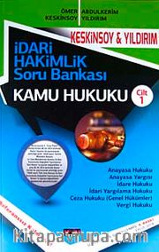 İdari Hakimlik Soru Bankası Kamu Hukuku Cilt:1