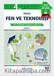 4. Sınıf İlkokul Fen ve Teknoloji Konu Anlatımlı Yardımcı Fasikül Set (8 Fasikül)