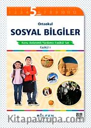 5. Sınıf Ortaokul Sosyal Bilgiler  Konu Anlatımlı Yardımcı Fasikül Set (4 Fasikül)