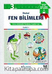 3. Sınıf İlkokul Fen Bilimleri Konu Anlatımlı Yardımcı Fasikül Set (8 Fasikül)