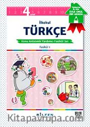 4. Sınıf İlkokul Türkçe Konu Anlatımlı Yardımcı Fasikül Set (6 Fasikül)
