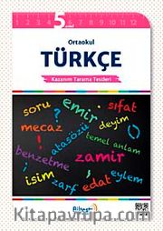 5. Sınıf Ortaokul Türkçe Kazanım Tarama Testleri