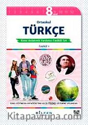 8.  Sınıf Ortaokul Türkçe Konu Anlatımlı Yardımcı Fasikül Set (8 Fasikül)