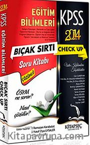 2014 KPSS Eğitim Bilimleri Bıçak Sırtı Check Up Soru Bankası