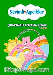 Çıkartmalı Boyama Kitabı Renkli 3 / Sevimli Ayıcıklar