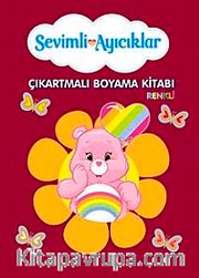 Çıkartmalı Boyama Kitabı Renkli 4 / Sevimli Ayıcıklar