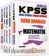2015 KPSS Genel Kültür Genel Yetenek Soru Bankası Modüler Set (5 Kitap)