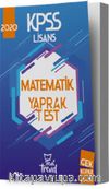 2020 KPSS Matematik Yaprak Test