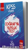 2020 KPSS Coğrafya Yaprak Test