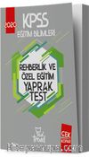 2020 KPSS Eğitim Bilimleri Rehberlik ve Özel Eğitim Yaprak Test