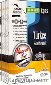 2015 KPSS Genel Kültür Genel Yetenek Yaprak Yest Seti