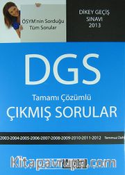 DGS Hazırlık Tamamı Çözümlü Çıkmış Sorular (2003-2011)